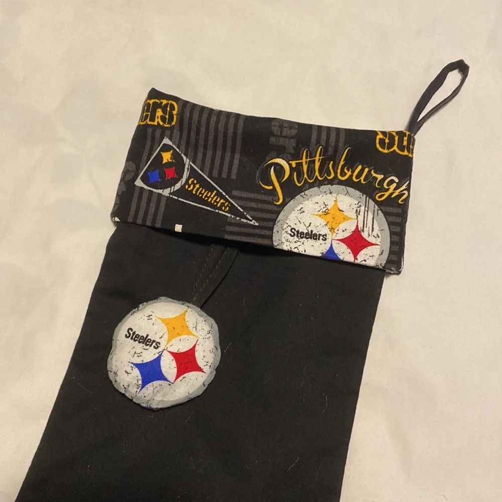 Pittsburgh Steelers Christmas Stocking - Picture 2 of 3